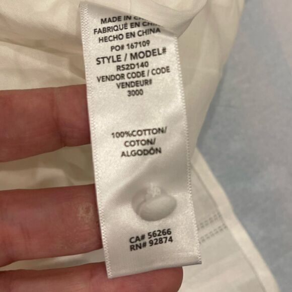 Splendid Northstar Tiered Cotton Buttons Down Maxi Dress In White.Size S - Picture 13 of 15